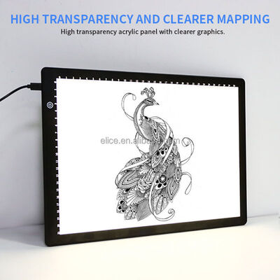 A3 A4 Customized logo Design Drawing Light Box Illuminated Light Pad Professional Ultra-thin Led Light Pad