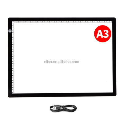 A3 A4 Customized logo Design Drawing Light Box Illuminated Light Pad Professional Ultra-thin Led Light Pad