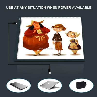JSKPAD A3 Size Led Drawing Board Led Tracing Pad Led Light Pad for Kis Drawing