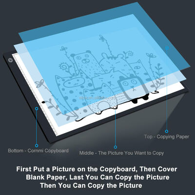 JSKPAD A3 Size Led Drawing Board Led Tracing Pad Led Light Pad for Kis Drawing