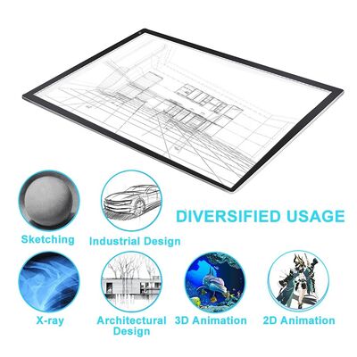 Dimmable A2 A3 LED Tracing Light Board USB Power Cord LED Copying Board Tracing Pad Tattoo Sketching Painting A2 LED Light Pad
