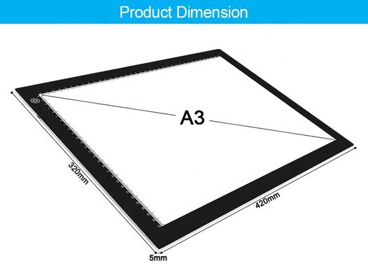Eyes-protecting A3 Lightbox Tracing Drawing Tablet LED Drawing Board