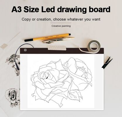 China Factory Directly Sales A2 A3 A4 A5 Led Tracing Pad Light Box Drawing Board Good Drawing Sketch Board