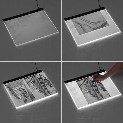 China Factory Directly Sales A2 A3 A4 A5 Led Tracing Pad Light Box Drawing Board Good Drawing Sketch Board