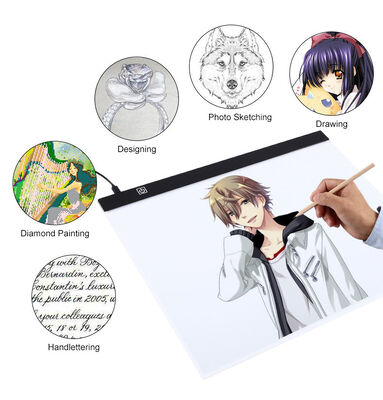 Passed BSCI  New A3A4A5 LED Art-craft Tracing Light Pad Box Artist Tattoo Drawing Sketch Board