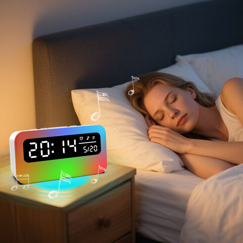 Charging Time 3.5 Hours 16 Color Changing Smart LED Night Light White Noise ABS Bedside Lamp Modern Style App Residential