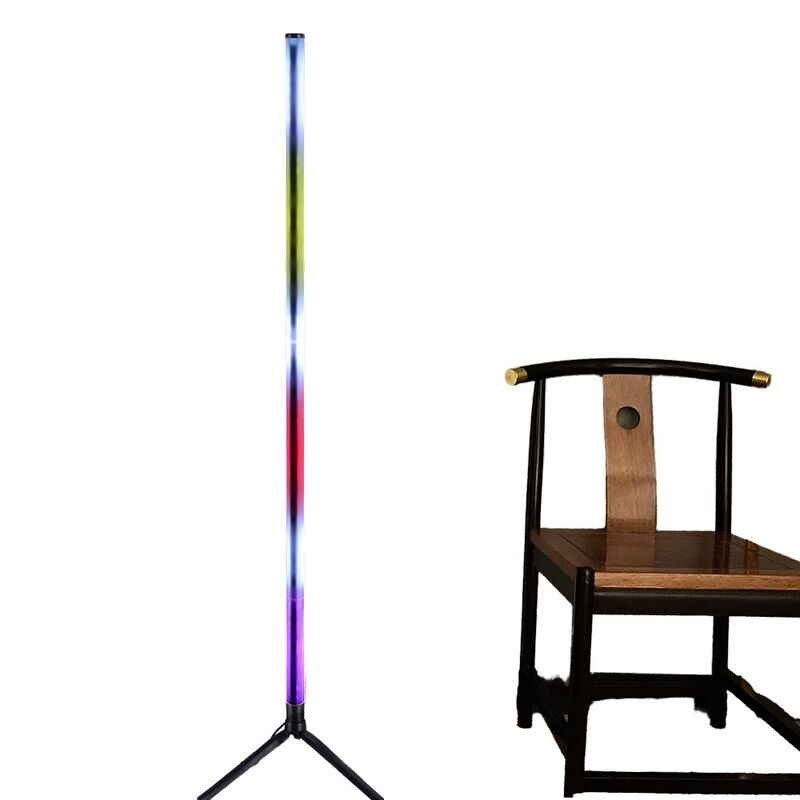 DIY Yes 127cm Slim LED Floor Lamp with 5 Dynamic Light Modes 16 Million Colors and Energy Saving Features Modern Design