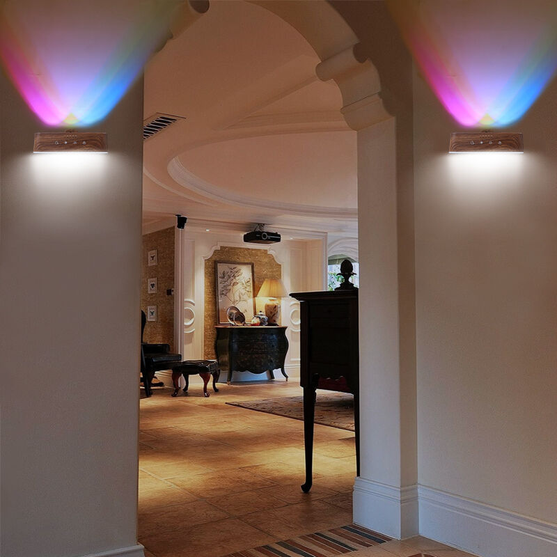 Usage time 4 to 120 hours LED corridor art luxury simple personality magnetic plug smart wall lamps bedroom hotel aisle living room