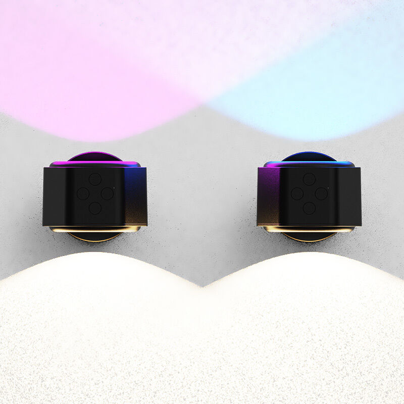 Charging time 3h Rechargeable Wireless RGB Wall Light Modern Design Custom Ambient Room Decoration Lamp