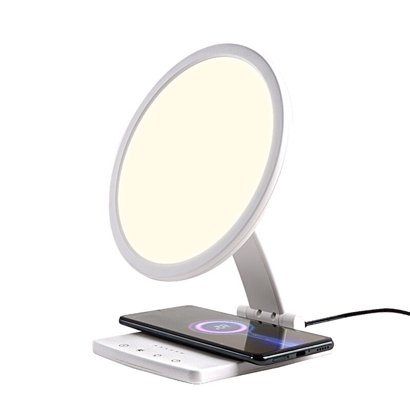 Office Wireless Charger Led Phototherapy Lamp 10000 Lux Sunlight White Daylight Sad Light Therapy Product Weight 0.49kg
