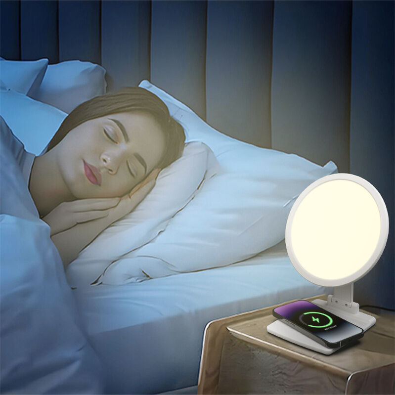 049 Kilogram Customizable Logo Wireless Charging Function Lamp 10000 Lux Led Daylight Sad Light Therapy Lamp Depression