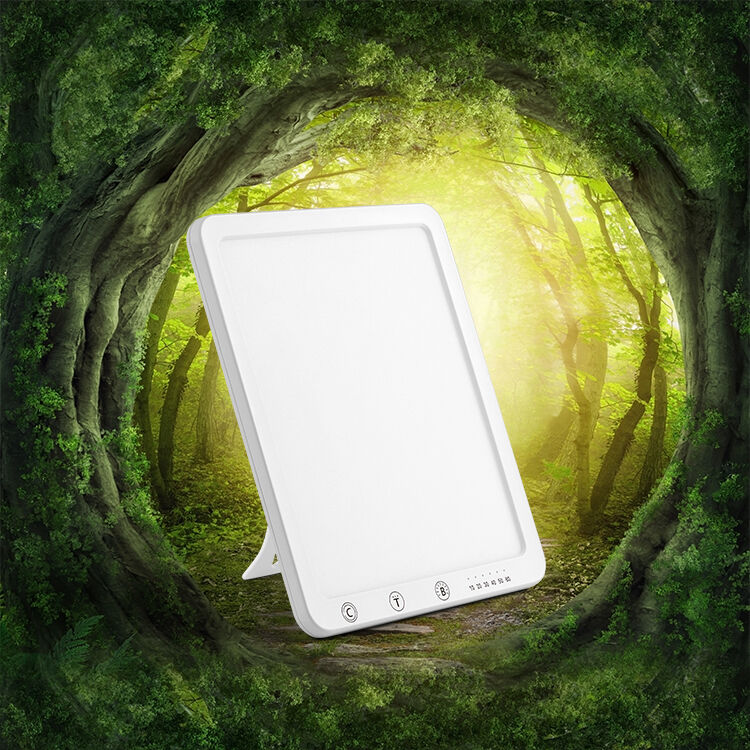 Brightness 10000lux Portable Led Phototherapy Light Uv Free Mood Seasonal Abs Back Frame Daylight Sad Lamp Enhance Focus