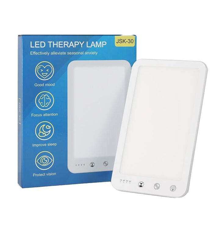 Manual Button Switch Mode 0455kg Weight Lux Warm White LED Therapy Lamp Anti Depression SAD Phototherapy Medical Office Affective Disorder