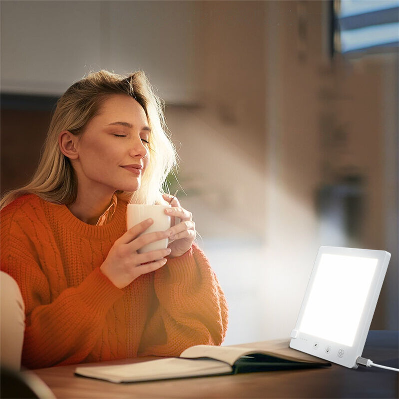 Lighting And Circuitry Design 6500 K Color Temperature Mood Depression Sunlight Daylight Led Therapy Lamp Blue Mood