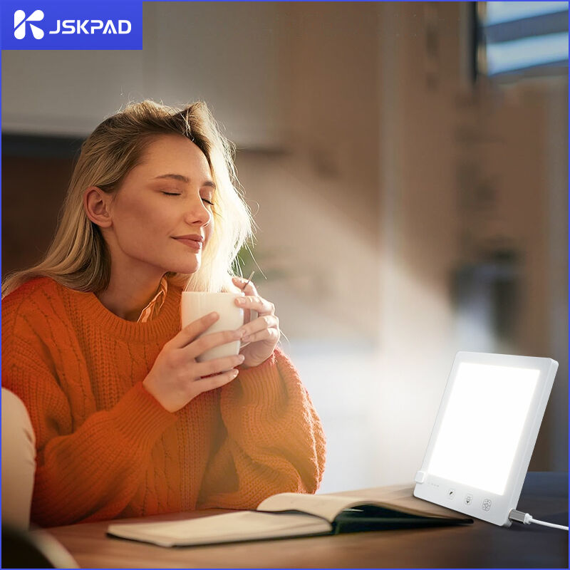 3000-6500K Color Temperature JSK-22 Small Simulated Sunlight 85 Inch Natural Spectrum SAD Light Lamp Help Reduce Anxiety