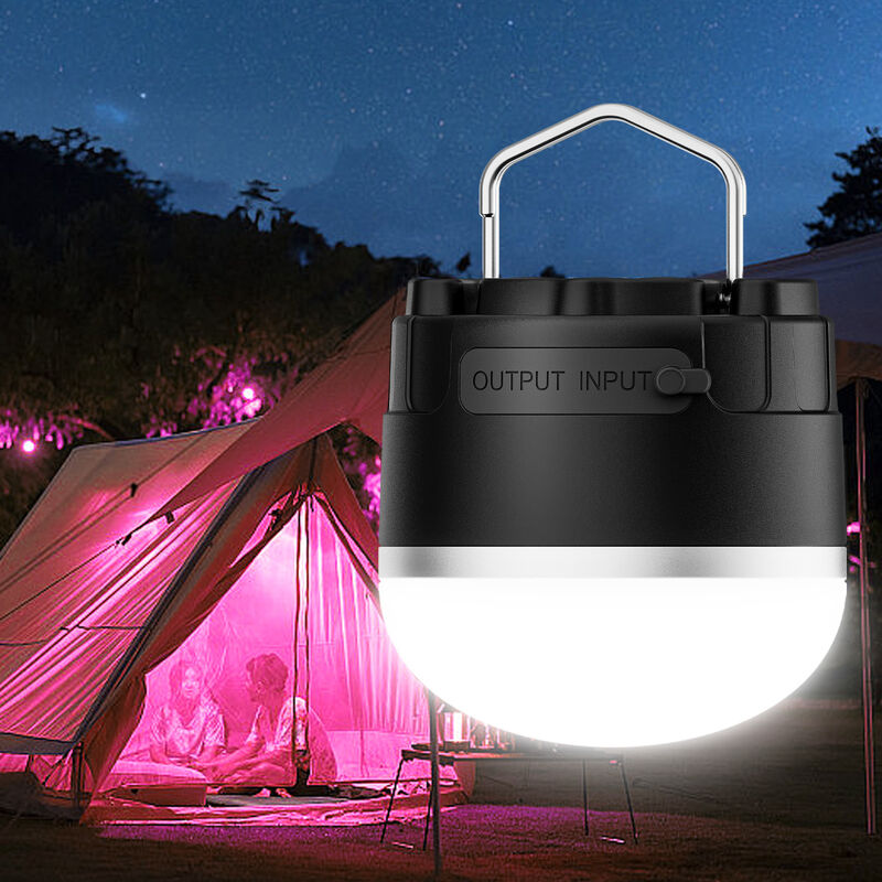 Garden Usb Rechargeable Small Camping Lantern Light Ultra Bright Led Outdoor Tent Lantern Lamp Battery Capacity 4000mAh