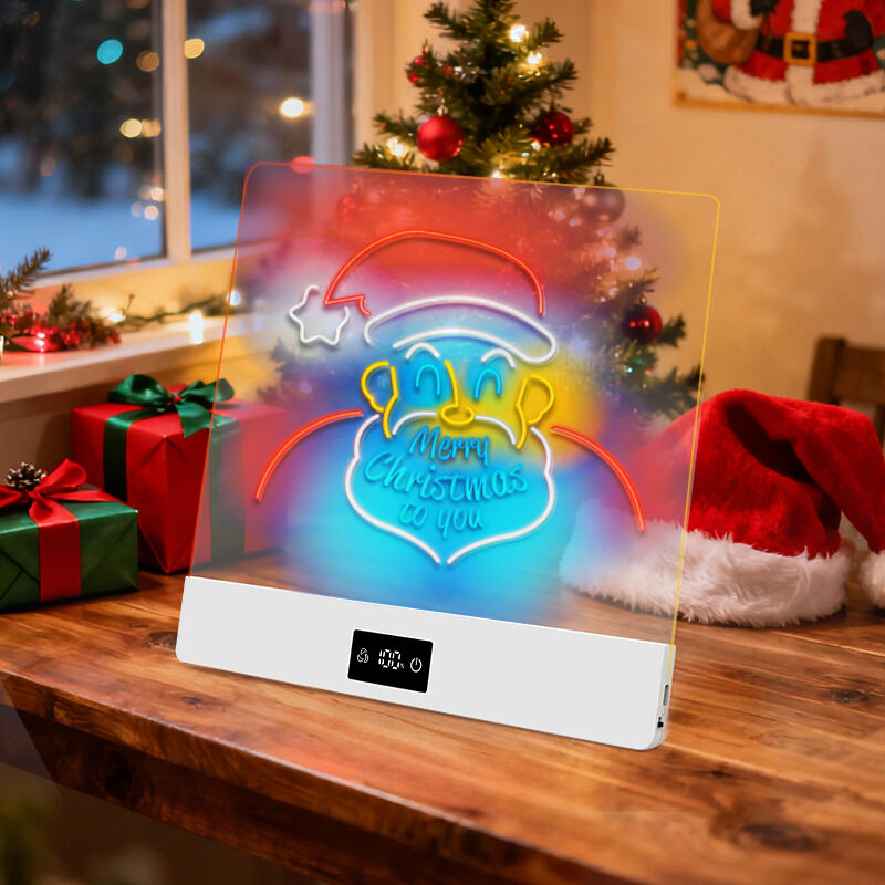 Factory Direct Hot Sale Desk Lamp with LED Power Display Touch Dimming Warm RGB Light Portable LED Drawing Board