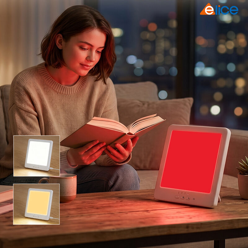 Flicker Free Touch Control EU CE RoHS Certified High Quality Hot Selling Factory Direct Sale LED Sad Lamp Therapy
