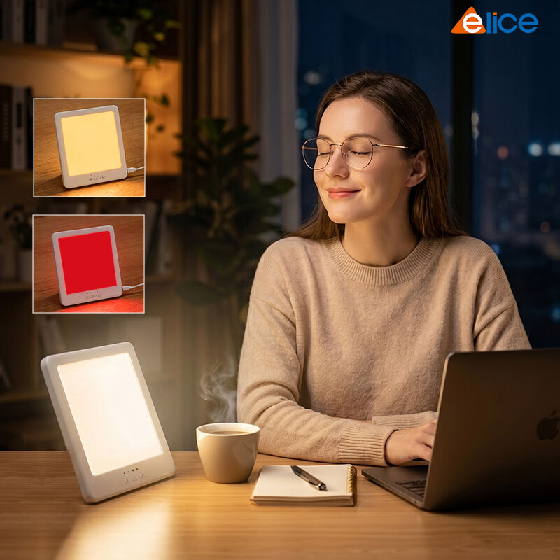 Flicker Free Touch Control EU CE RoHS Certified High Quality Hot Selling Factory Direct Sale LED Sad Lamp Therapy