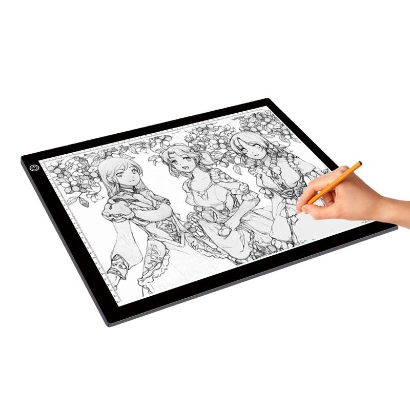 Factory Price Led Tracing Light Pad 5 Levels Brightness Dimmable Light Table A3 Led Drawing Board