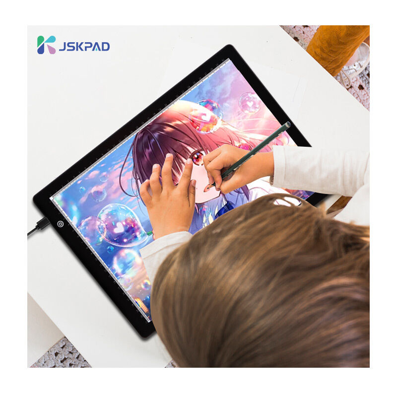 A4 Led Drawing Board Led Light Box Animation Designing Stencilling Light Pad With Scale for Drawing Sketching Writing