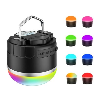 4.2 В Прочный IP44 5 Вт Портативный RGB LED Комплект для кемпинга, работающий от батареек, фонарь для палатки, подходит для сада, улицы, аварийного освещения