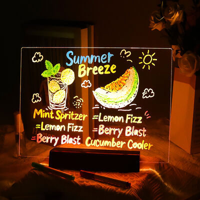 Fabrieksdirecte warmverkoop Aanpasbaar 20x30cm USB Oplaadbaar Nachtlicht LED Licht Pad